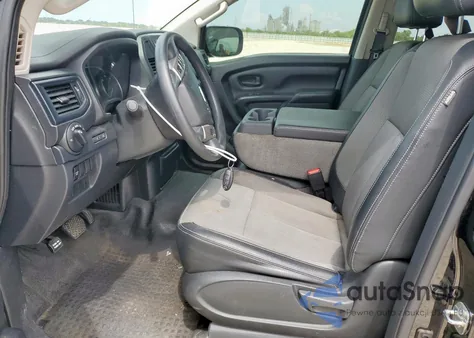 2020 Nissan Titan S из США, поврежденный, VIN 1N6AA1EE3LN505529